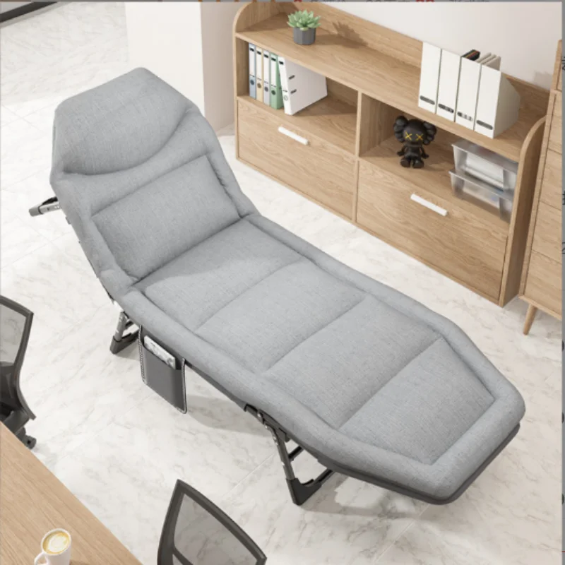 

Folding bed linen office in the afternoon afternoon sleep artifact march household portable simple accompanying bed durable loun