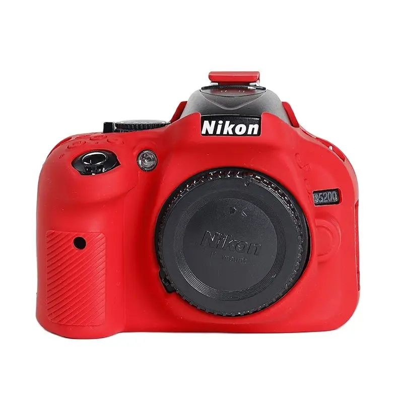 nikon d5200＋ ケース Amazon.com : Professional Secure Silicone Camera Cases Bag Housing