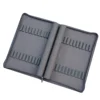 KACO Pen Case Available for 40 Fountain Pen / Rollerball Pen,  Grey Pouch Pencil Bag Case Holder Storage Organizer Waterproof 4