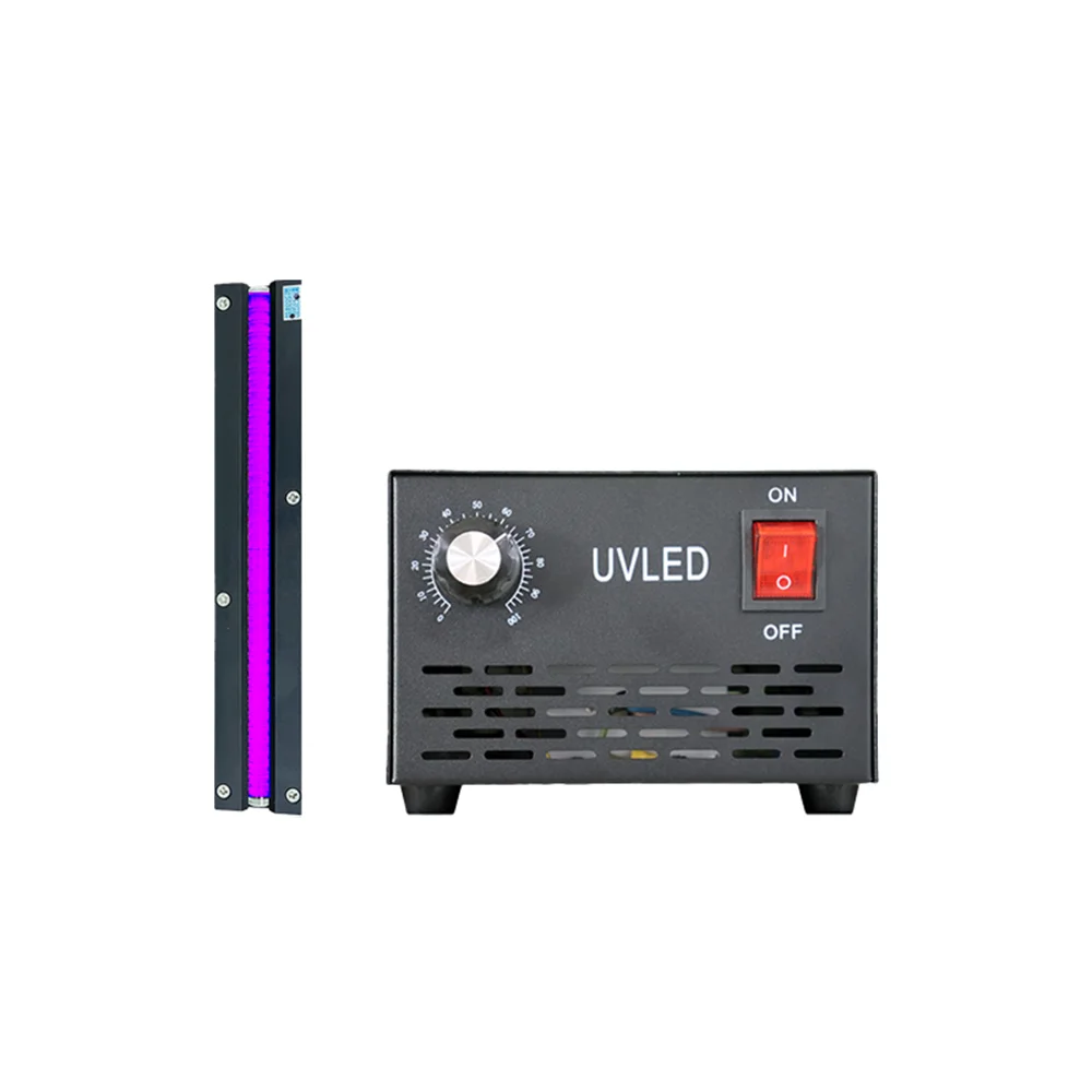 

395NM Air-cooled UV LED curing lamp set UV resin/PCB green oil LED drying lamp dispensing machine LEDUV gel curing lamp