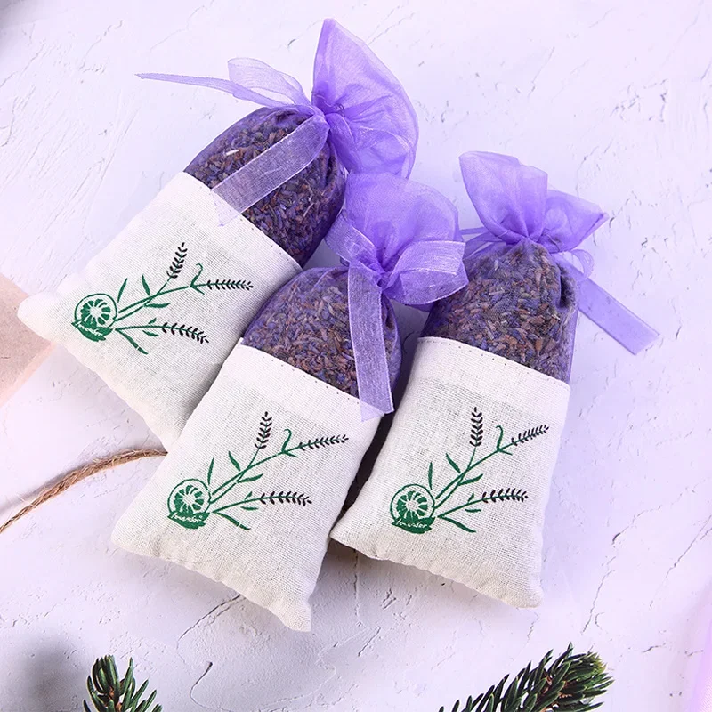 Portable lavender sachet deodorization aromatherapy car bedroom sachet wardrobe fragrance
