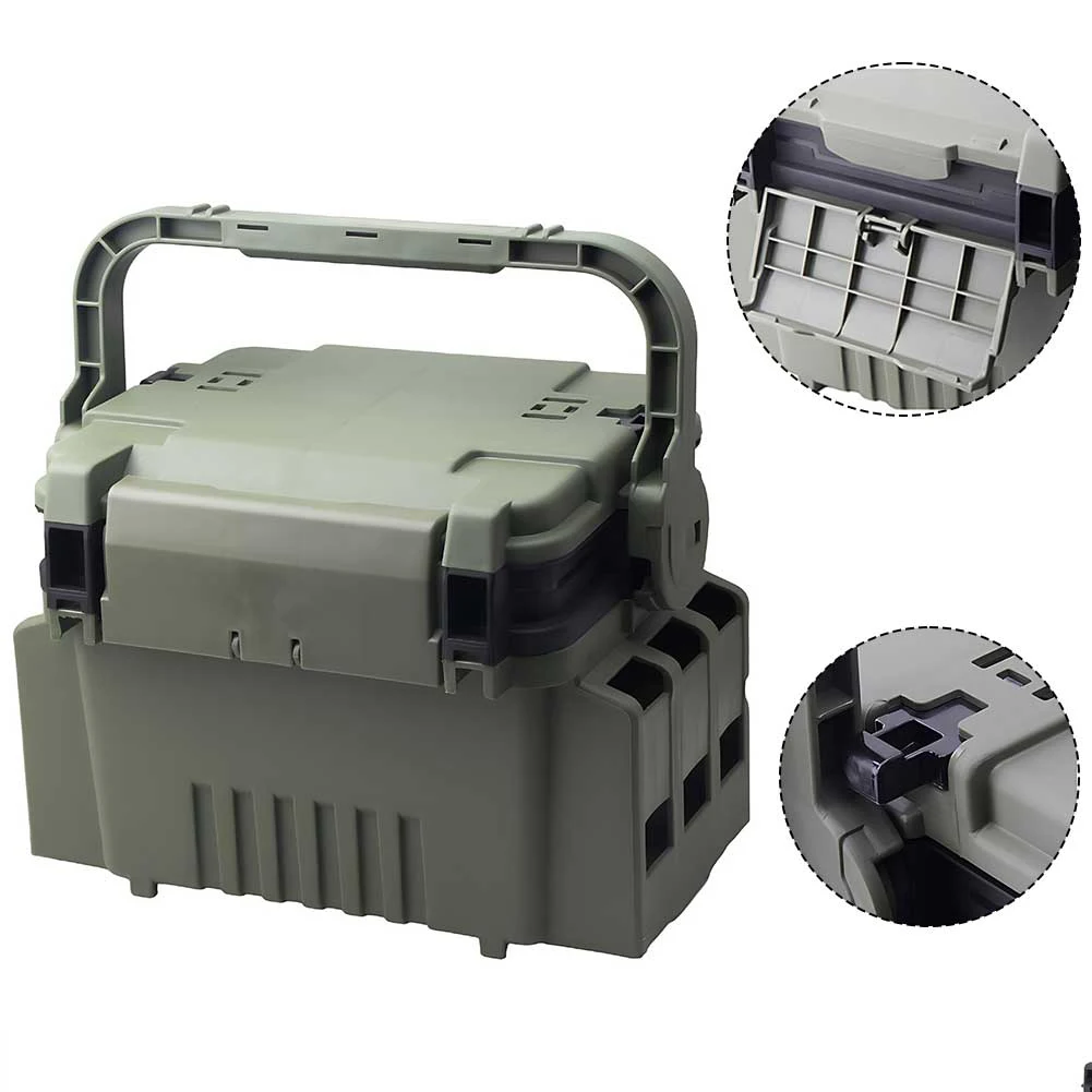 

Lure Bait Storage Box Lure Fishing Box Lure Toolbox Live Fish Bucket EVA 31.5*17.7*23cm Fishing Supplies Novelty