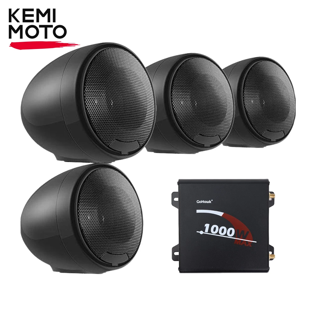 

Bluetooth-Колонка мотоциклетная водонепроницаемая, 1000 Вт, USB