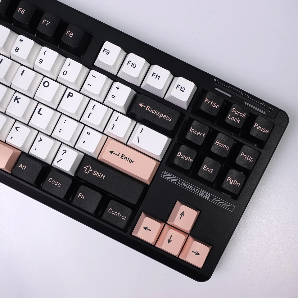 KBDiy GMK Olivia Keycap Cherry Profile Double Shot PBT ISO 7u