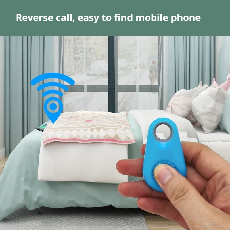 Mini Fashion Smart Pet Bluetooth Gps Location Tracker Children'S Bag Wallet Key Phone Bluetooth Water Drop Anti Loss Device