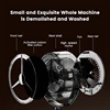 Desktop Range Hood, Portable Range Hood With 2 Speed Exhaust Fan, Adjustable Hanging Mini Extractor Hood For BBQ A Easy Install 2