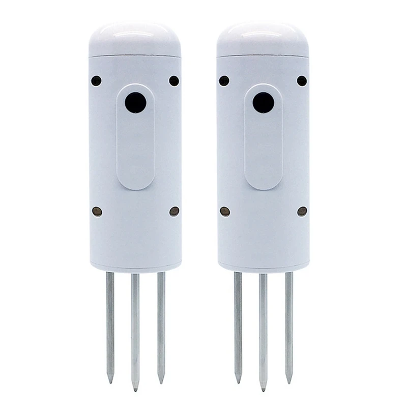

2Pcs TUYA ZIGBEE Plant Monitor Soil Temperature Meter Wireless Soil Temperature And Humidity Detector