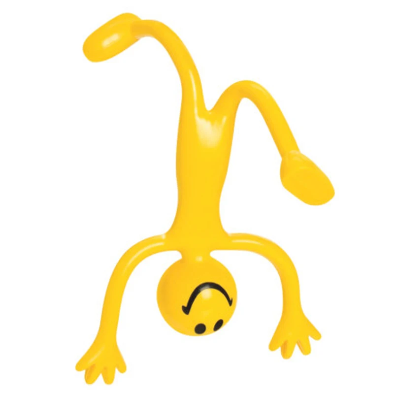 5PCS Funny Expression Bendy Men Toy Novelty Cool Gadgets For Kids Party Favours Birthday Gift Juegos De Fiesta Kinder Spielzeuge