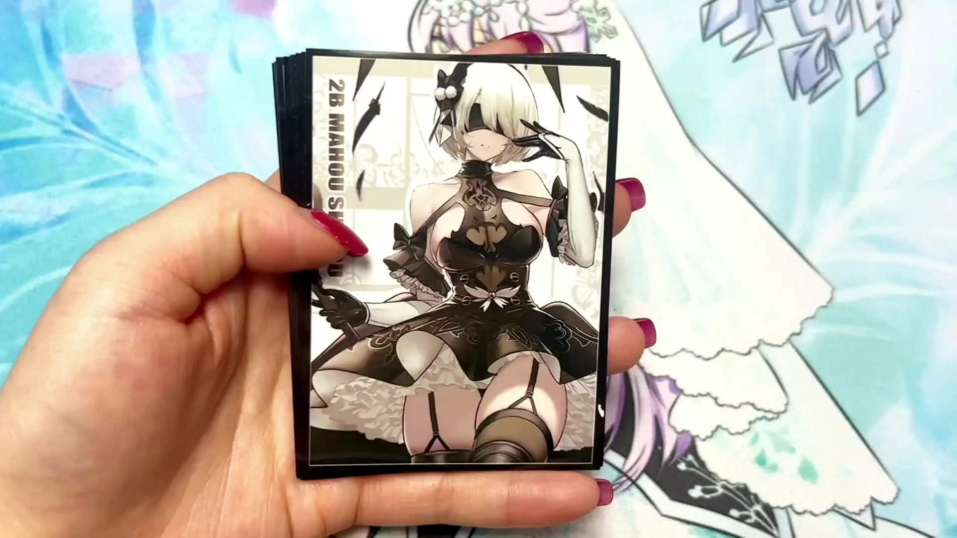 Protect Your Nier:Automata Game Cards With These Durable 60Pc Outer Sleeves! Protect Your Nier:Automata Game Cards With These Durable 60Pc Outer Sleeves!