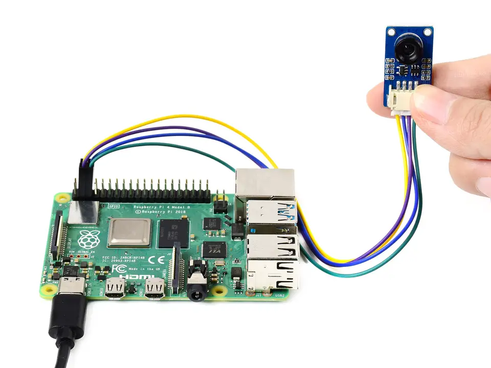 MLX90640 far-infrared thermal sensor array camera, 32×24 Pixels, 55° FOV,I2C Interface image 5