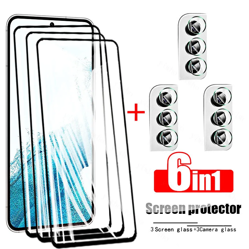Custodia In Vetro Temperato Per Samsung Galaxy S22 5G Protezione Dello Schermo Per Samsung S22 S 22 22 S 6.1 "Sm-S901B Obiettivo Protettivo Per Fotoca