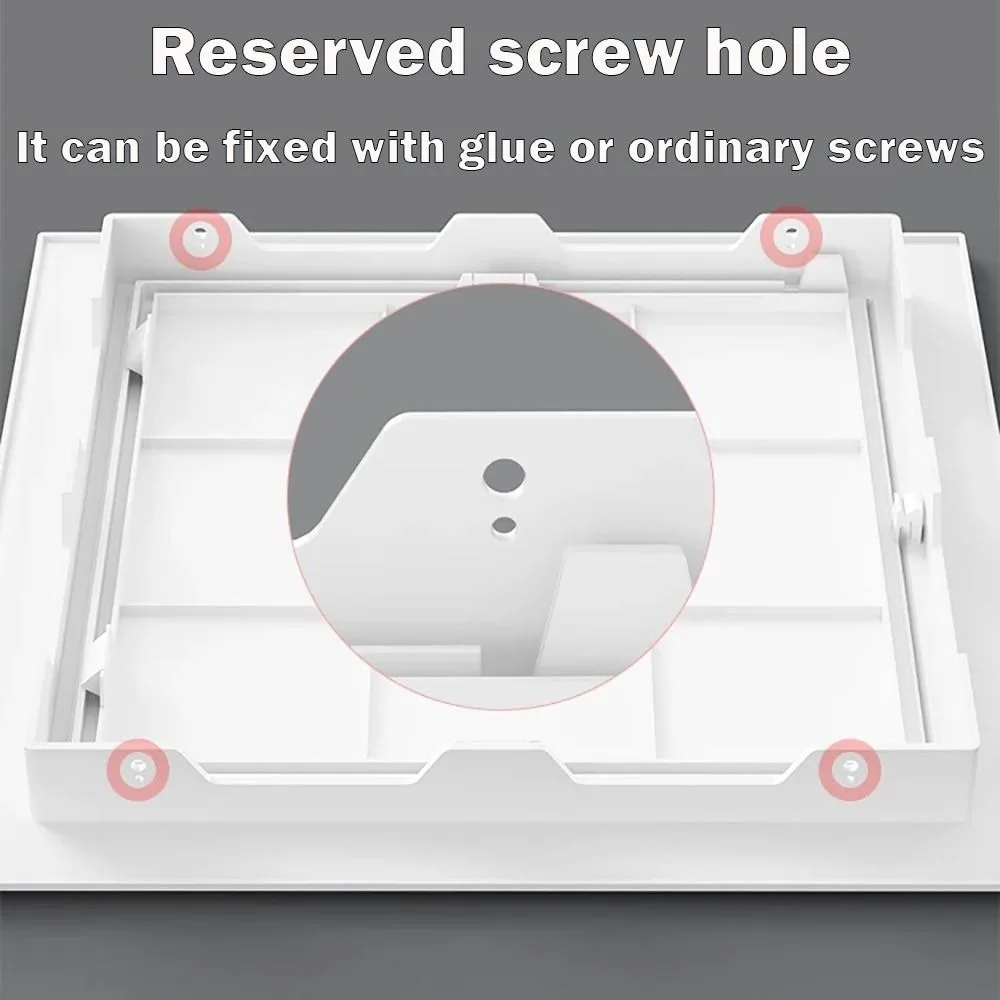 Inspection Port Access Panel Door Plastic Removable Opening Flap Cover Plate Inspection Hole Doors Wall Ceiling access panel