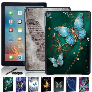 Slim Tablet Case for Apple IPad Air 3 10.5(2019)/Air 4 2020 10.9"/Air1 Air2 Air5Shockproof Butterfly Print Hard Shell Back Cover