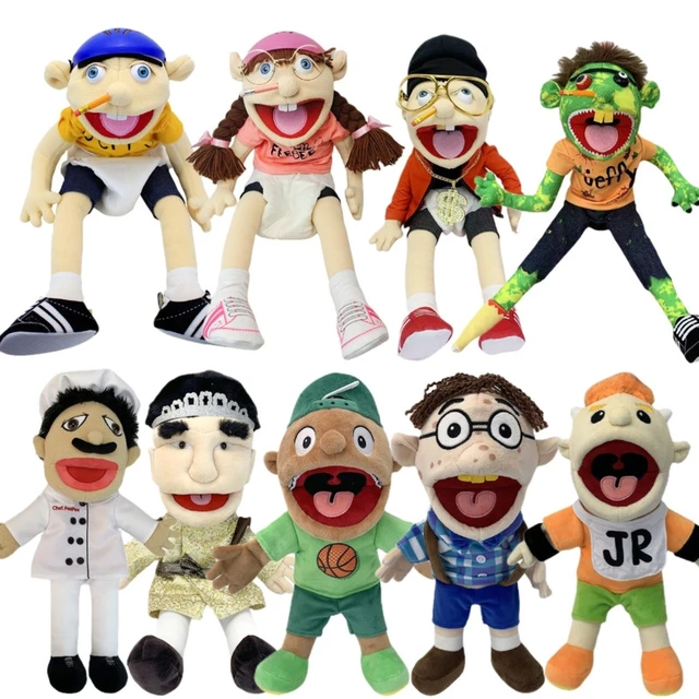 Jeffy Soft Plush Toy Hand Puppet Jeffy Puppet Plush Toy Game Series Hand  Puppets Plush Hat Game Toy, Cartoon Puppet Plushie Doll Fun and Cute Parent  Child Game Family Puppet Toy 