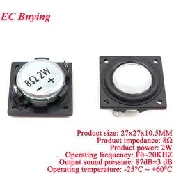 Compact Multi - Wattage Horn Loudspeaker with Variable Diameters (8 Ohm 2W 28mm)