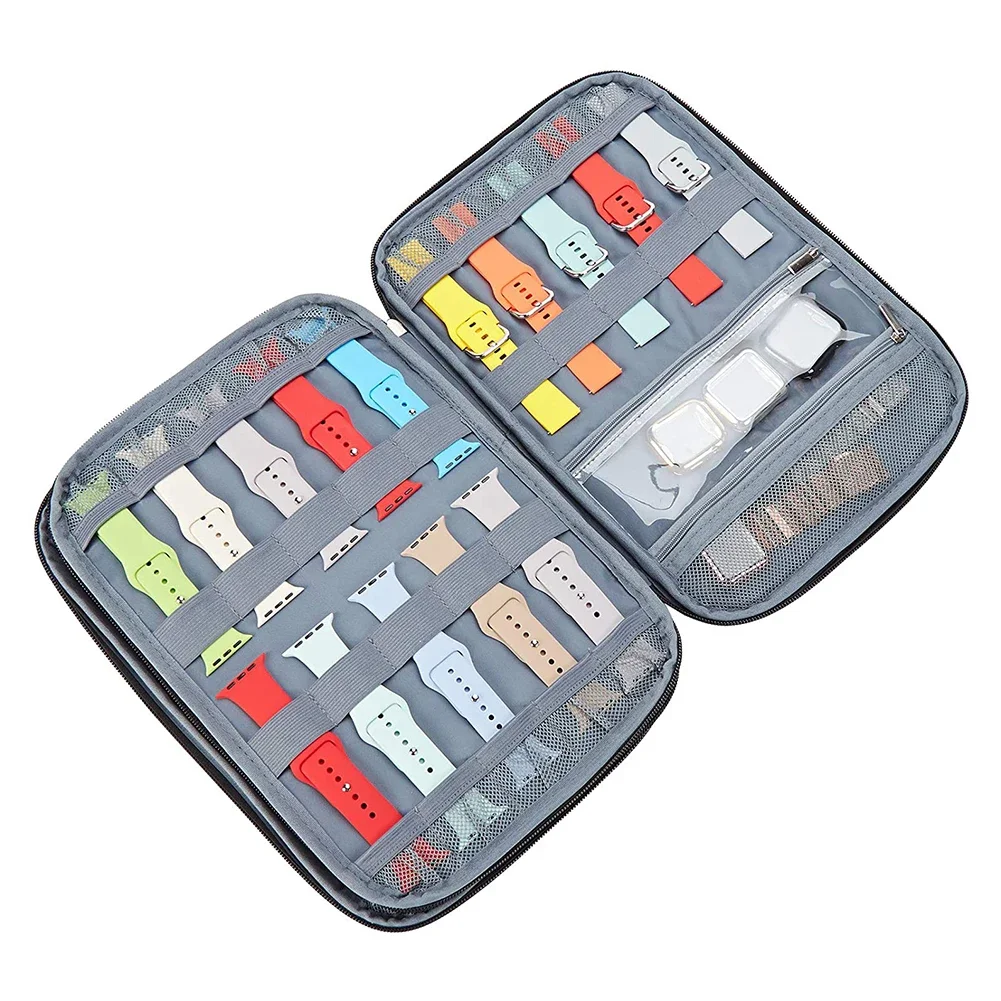 Travel Watchband Organizer | For Apple Watch Watchband Storage Box, Multifunction Trave... - SKU TWO01843 - UGI Packaging