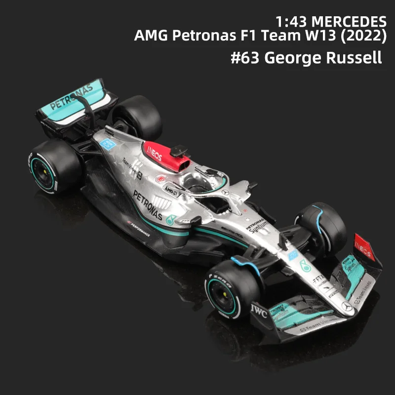 Bburago 1:43 Alfa Romeo F1 Racing Car Alloy Model Collection