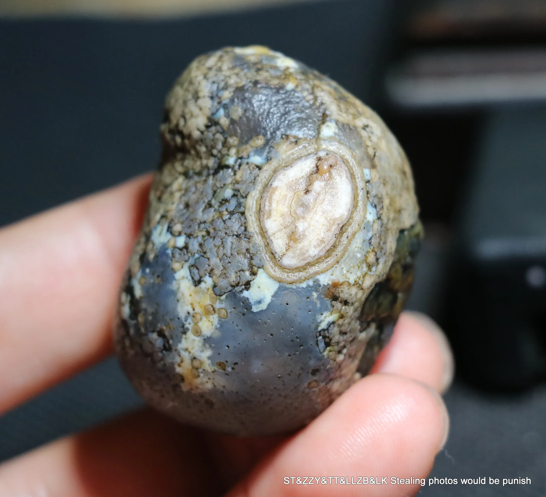 

Агат A Big Treasure Energy China Desert Alashan Gobi, натуральный глаз, счастливая Гора SH, крутой внешний вид, Amulet UPD0522J56