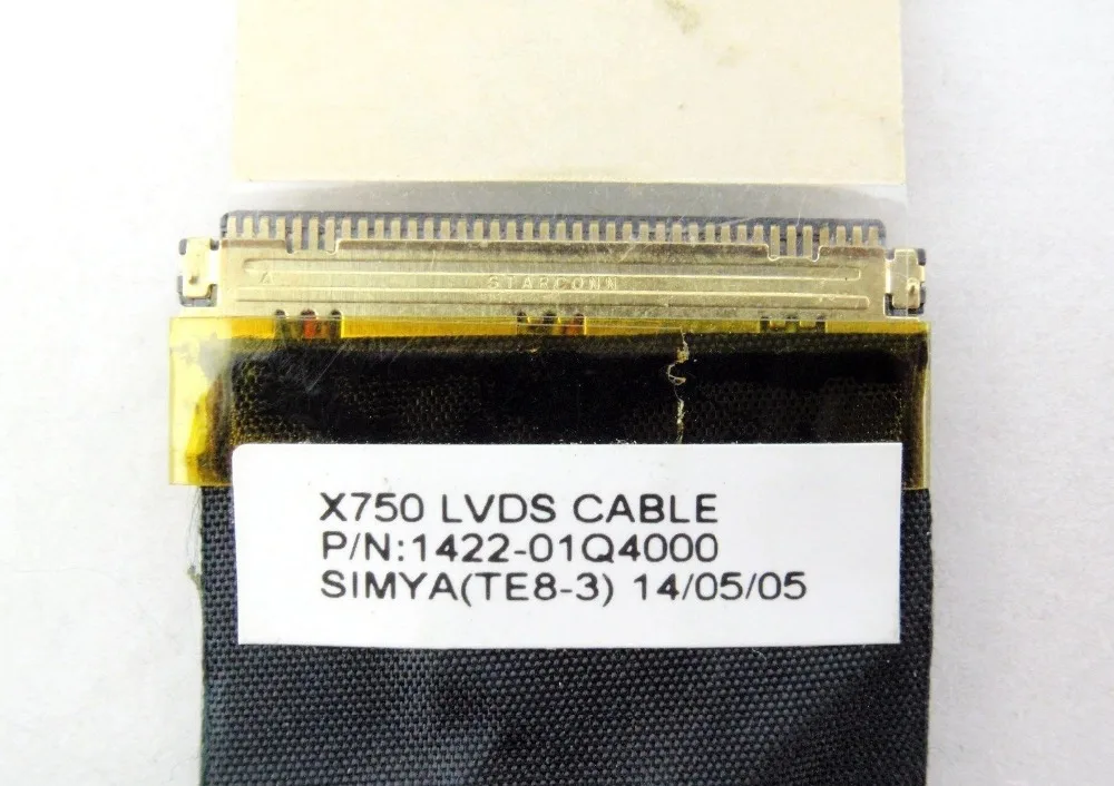 ���ο� LED LCD ���̺� ȭ�� LVDS ���� �÷��� ���� Ŀ����, �Ƽ��� x750 X750VA X750VB X750LA X750LB X750LN X750JB 1422-01GD000