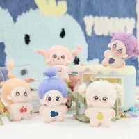 10cm Kawaii Mini Idol Doll Anime Plush Star Dolls Stuffed Customization Figure Toys Crying Cotton Baby Plushies Toys Fans Gift 2