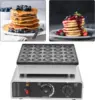 25Pcs Mini Dutch Pancake Maker, 950W Electric Non-stick Muffin Maker Machine, Poffertje Maker Dorayaki Pancake Maker 5