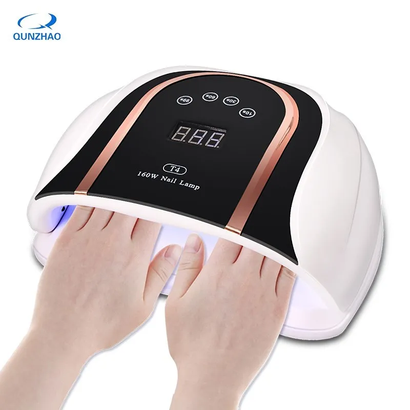 Uv Led Nail Lamp For Two Hand Uv Light For Nails 54 Pcs Light Bead Big Uv Gel Nail Lamp Quick Curing Nail Gel Polish 160w 6