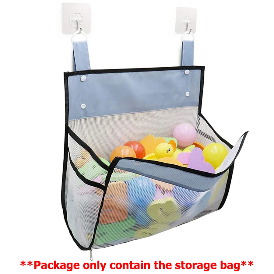 3 Colors Available Bathroom Toys Storage Bag Multifunctional Toy Storage Hanging Bag Bathroom Hanging Organizers storage bag