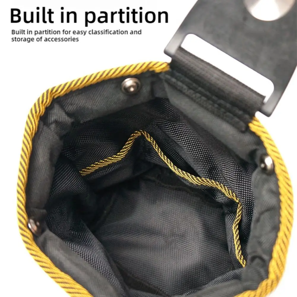 Rotating Quick Hanging Tool Waist Bag Electrician Bag Parts Bag Woodworking Nail Bag Weak Current Tool Storage Bag 6