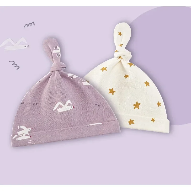 

Thin Cotton Baby Cap Spring and Autumn and Summer Thin Baby Tugging Hat Four Seasons Baby Visor