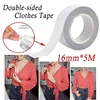Clear Lingerie Tape: Keep your clothes in place with this self-adhesive, double-sided body tape. It's perfect for securing bras, dresses, shirts, and more. Say goodbye to wardrobe malfunctions and enjoy the confidence of an invisible chest patch.