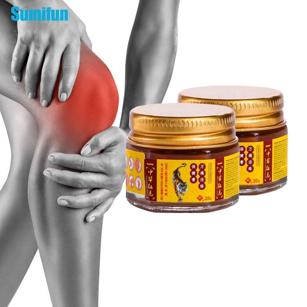 

1/2/3Pcs Sumifun Red Tiger Analgesic Cream Rheumatoid Arthritis Pain Relief Ointment Knee Joint Muscle Ache Care Plaster 20g