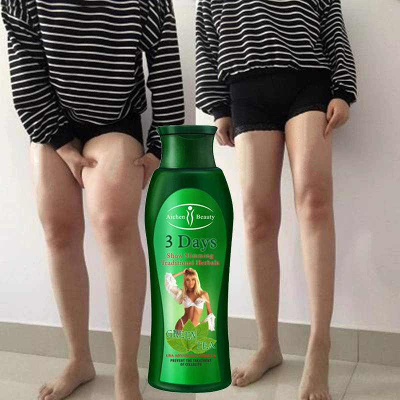 200ml 3 Days Green Tea Coffee Pepper Slimming Cream Gel Fat Burner Fast Weight Loss Anti Fat Burning Cream
