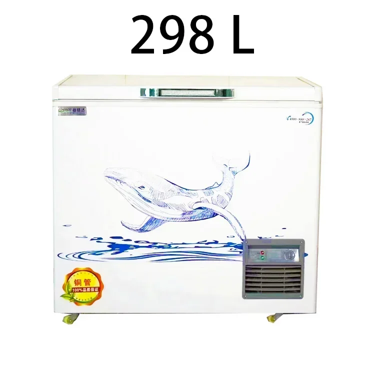 298 Factory Direct Gelato Horizontal Freezer Shopping Mall Chest Deep Freezer Commercial Top Opening Deep