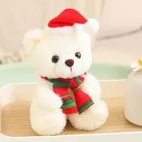 Cute Christmas Series Doll Penguin Old Man Christmas Tree Deer Plush Toy Snowman Deer Toy Children's Christmas Gift Ornaments 2