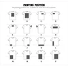 DIY YOUR PRINT LOGO 100% Cotton Newborn Customization Bodysuit Long Sleeve Short Sleeve Jumpsuit Simple CUSTOM TEXT Baby Romper 6