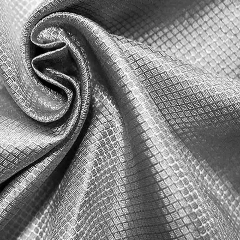 Enhanced Electromagnetic Shielding Fabric - Military Grade Protection for Radiowave, Microwave, and EMI/RFID Block