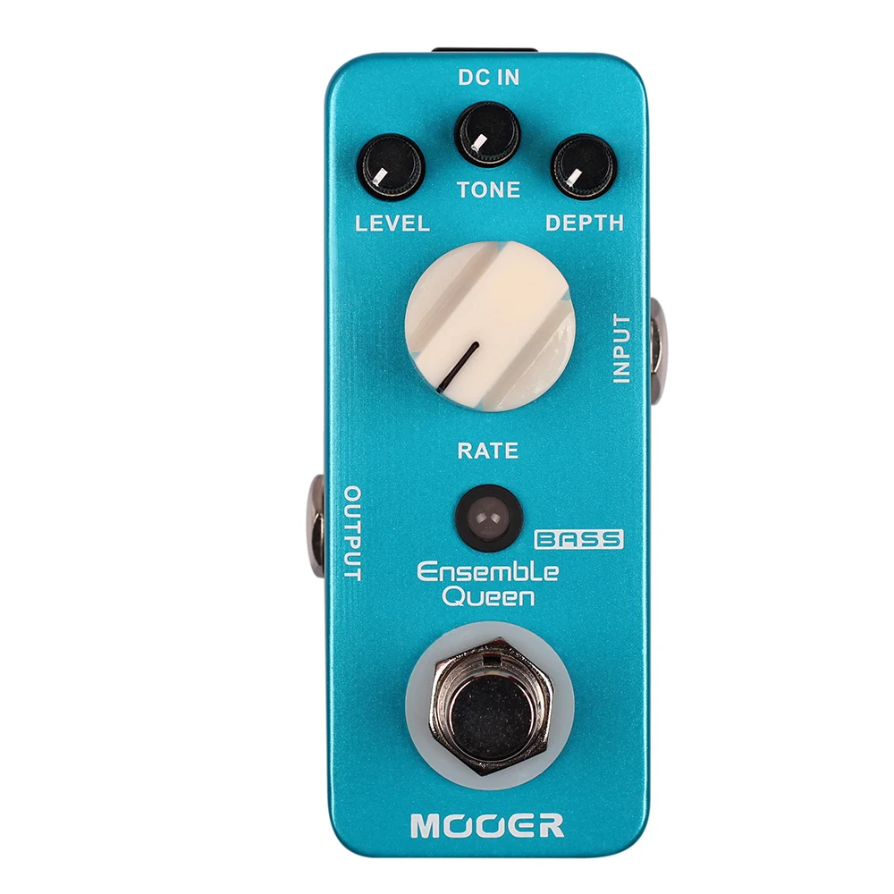 

MOOER Ensemble Queen Guitar Effect Pedal Electric Guitar Parts & Accessories Chorus Bass Guitar Pedal True Bypass Warm Smooth