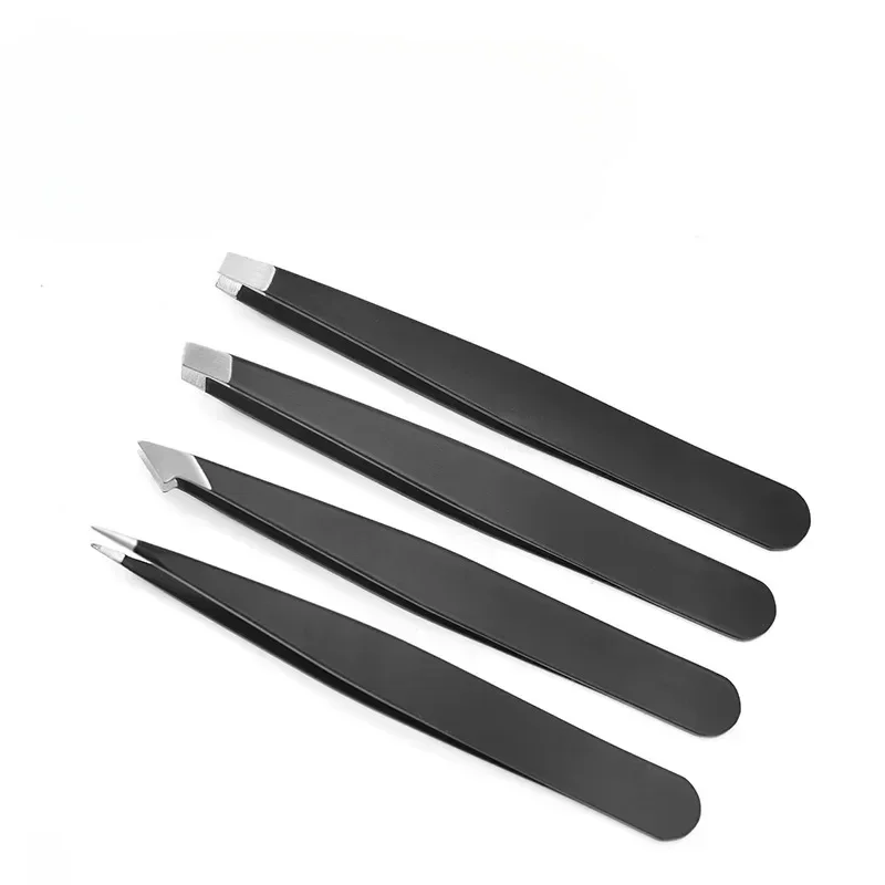 Eyebrow Tweezers Eyelash Tweezers Face Hair Removal Makeup Tool Stainless Steel