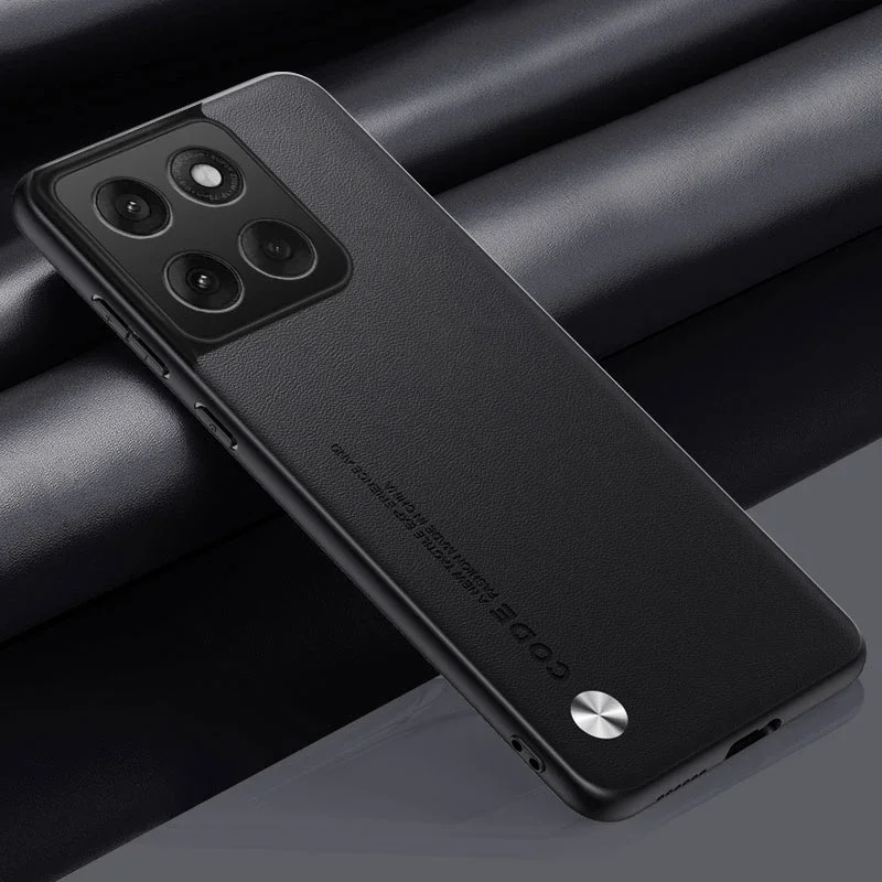 Luxury Soft Leather Shockproof Silicone Phone Case - Premium Back Cover