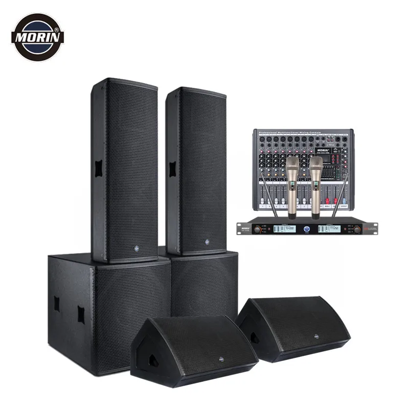 Active 3 Way Full Rang Professional Audio Speaker System With Powered 18 Inch Dsp Amplifier Module Subwoofer - Speakers - AliExpress