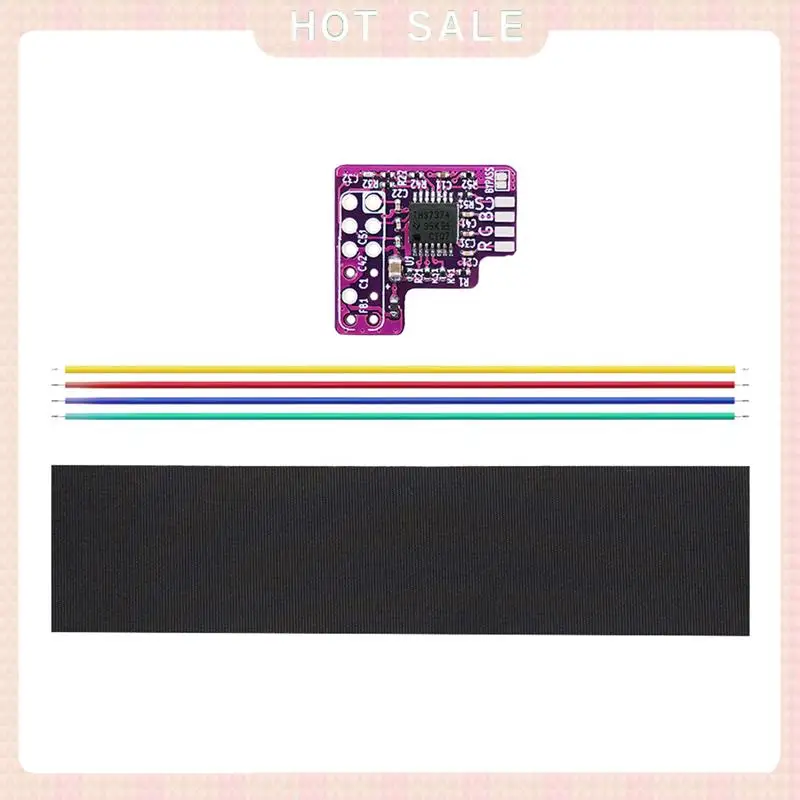24-Hour Delivery N64 RGB MOD Kit For N64 NTSC Consoles RGB Module Chip For Nintendo 64 NTSC Modified RGB Output Module Easy To U