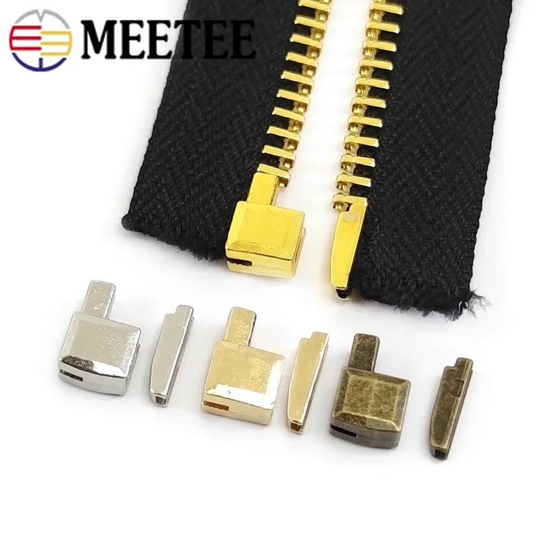 8# Metal Zipper Repair Stopper Open End Sewing Tailor Tool Closure