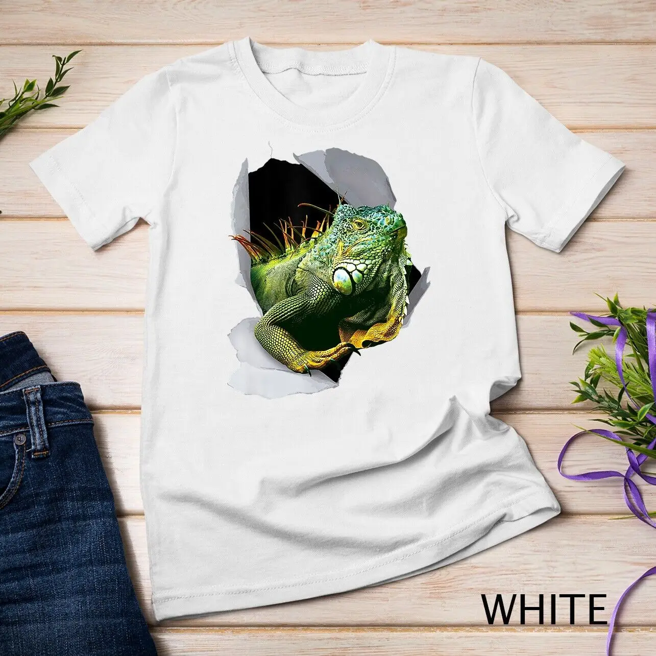 Maglietta Iguana, Maglietta Lucertola Divertente, Maglietta Unisex Amante Dei Rettili