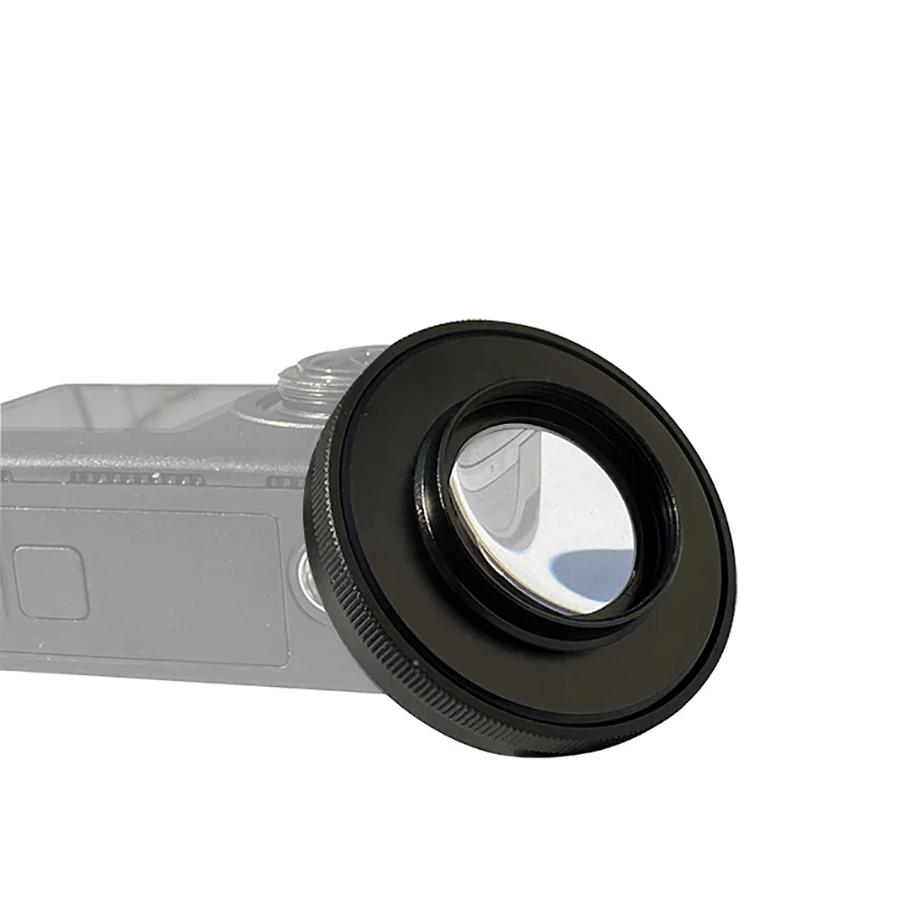 Accessoire caméra action : l'objectif grand angle 185° pour SJCAM SJ11 Ultra dans sa boîte d'emballage.