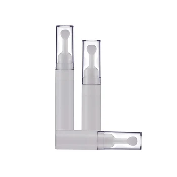Small Portable Airless Pump Jars Empty Refillable Eye Cream Roller Bottle Serum Lotion Essential Oil Cosmetic Storage Container - Thumbnail 3