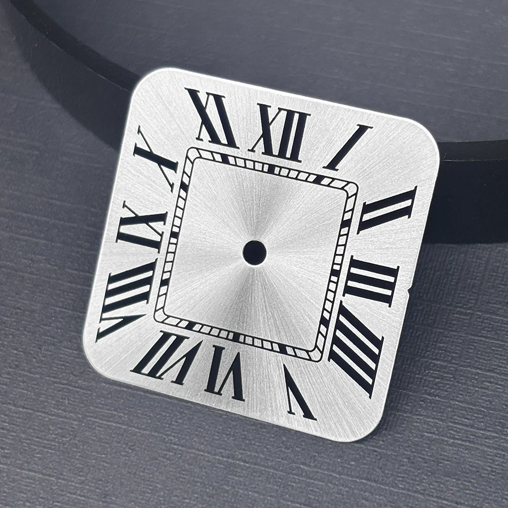 Silver Gold 316L Stainless Steel Square Watch Case for Santos Mod Accessories