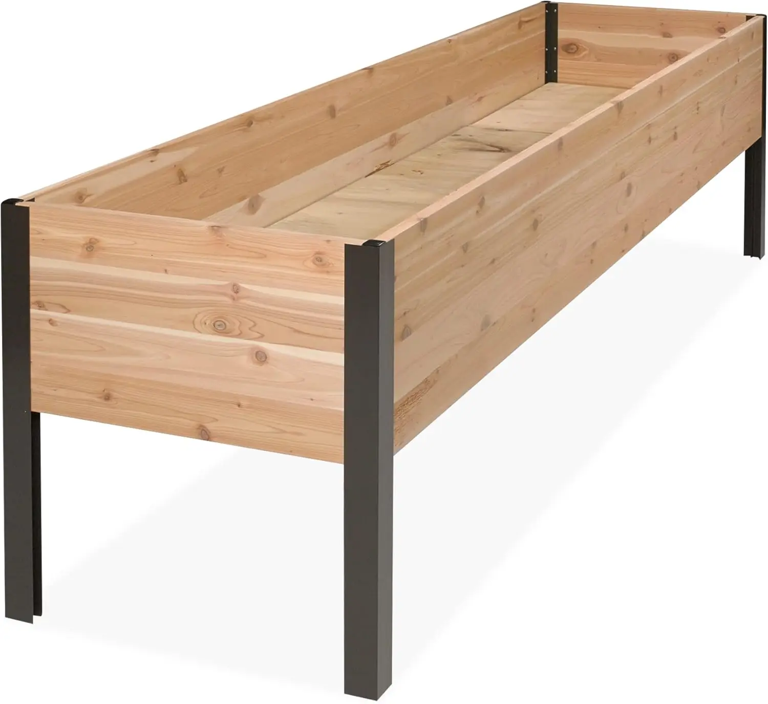 Elevated Cedar Planter Box 2' x 8' 1