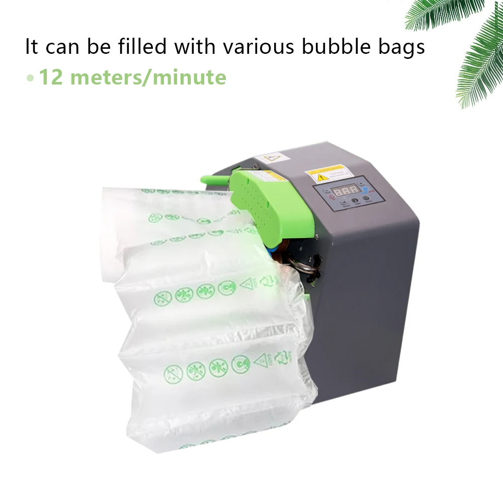 110V/220V Bubble Bag Machine Hoist film Air Column Bag Inflator Automatic filling Air Pillow er Cushion Machine