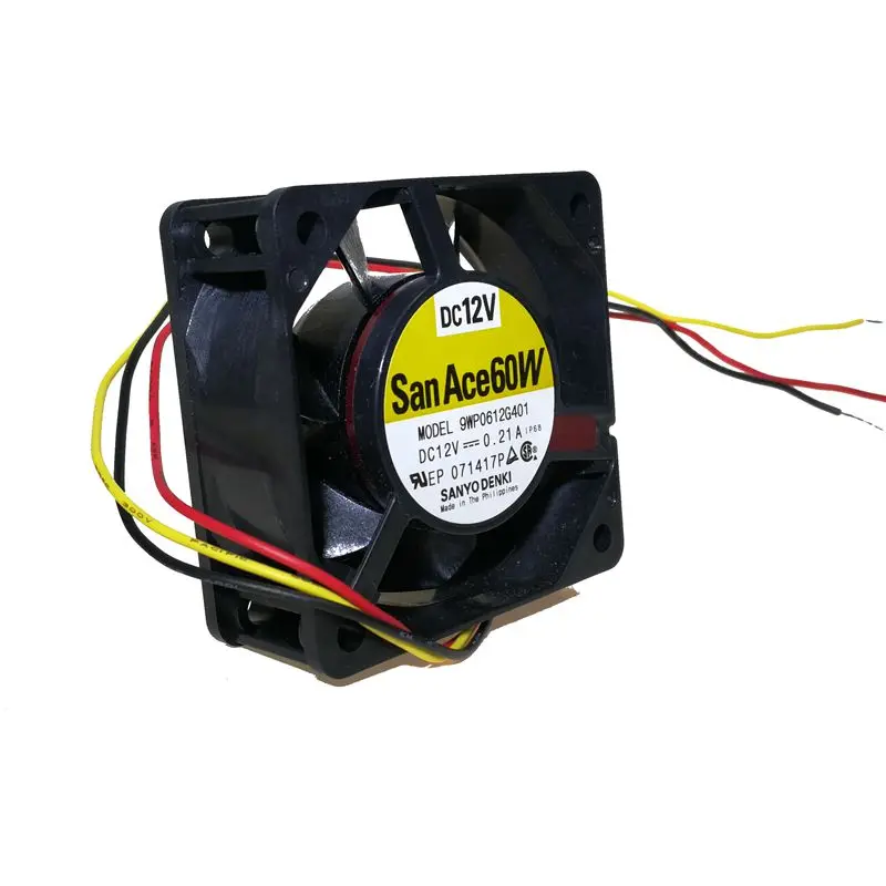 Ventola Di Raffreddamento 60x60x25mm Y.S. TECH FD246025EB, DC12V 0.21A, Nuova