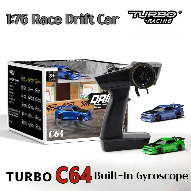 TurboRacingC64RCCar17624gFullScaleMiniRacingDriftCars